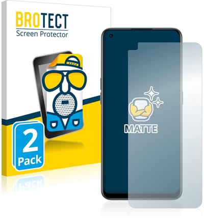 BROTECT - Screenprotector voor OnePlus Nord CE 2 5G - Folie Beschermfolie matte 2 Stuks