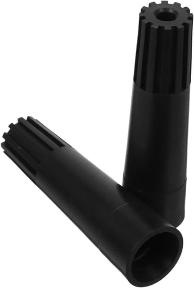 Telescopische Rod Connector - Handvat Verlengstuk - Schoonmaak Werkzaamheden - Verstelbaar Ontwerp - 10 cm - Zwart