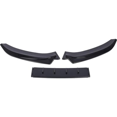 Lèvre de pare-chocs avant Kit carrosserie Noir brillant Look Racing Lèvre avant Spoiler de menton Remplacement pour S5 8T Sline 2012 2017 gray