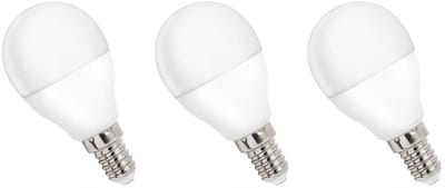 Spectrum LED Kogellamp E14 8W - 230V - 750 Lumen - 6000K Koud wit - Helder daglicht - Energiezuinig - 3 stuks