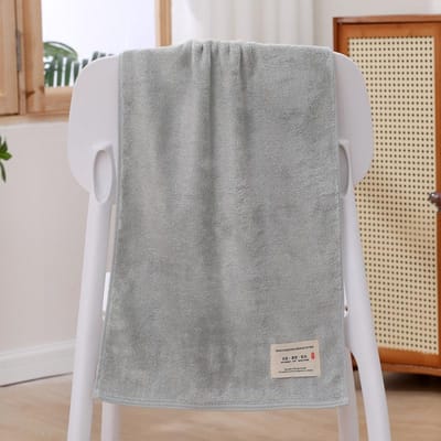 Bamboevezel Handdoek Huishoudelijk Gebruik Gezichtshanddoek Absorberend Verdikt Gezichtshanddoek Zonder Pluizen Zachte Effen Handdoek Bamboe Katoen 35*75CM