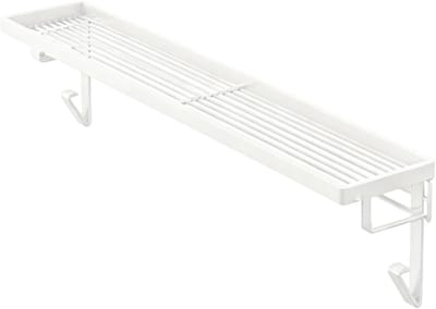 Radiator Plank - Strijkijzer Organizer - Ruimte Besparen - Zonder Boren - 50 x 12 x 7 cm - Wit