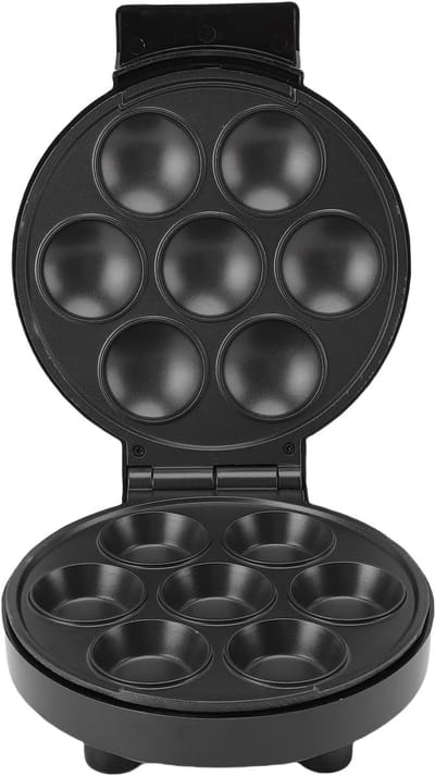 Cake Pop Maker - Bakmachine Dessert - Snelle Desserts Maken - Dubbelzijdig Verwarmend - 220V - Zwart