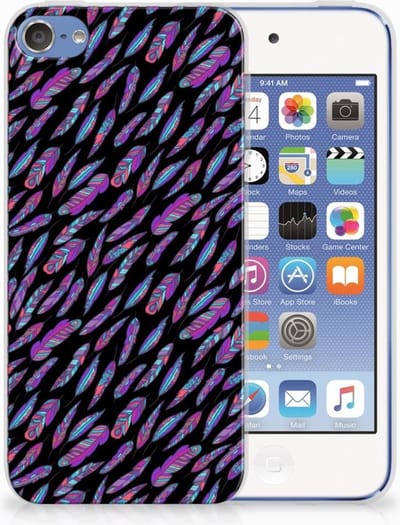 Apple iPod Touch 5 | 6 TPU bumper Feathers Color