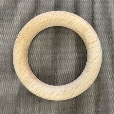 Houten ring 56 x 9 mm blank