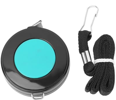 Intrekbaar Meetlint - Lichaamsmaat Lint - Nauwkeurig Meten - Automatisch oprollen - 150 cm - Groen