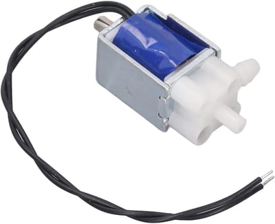 Electromagnetische Uitlaatklep, 2-Positie 3-Weg Micro Solenoïde Luchtklep, Normaal Open, DC6V, 100mA, 0.6W, 60Ω, Voor Pneumatische Toepassingen en Automatisering