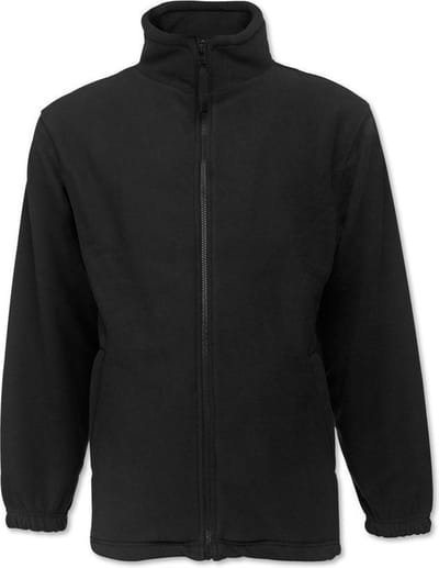 ORN Albatross Classic Fleece Jacket Vest gewicht 300 g/m² Maat XL Zwart