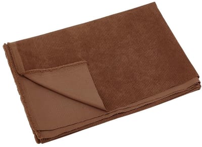 Dailygoods- Corduroy Stof 100 x 100 cm - Naaimaterialen - Bekleding - Huisdecoratie - Zadelbruin - Voor Jas/Jurk/Broek