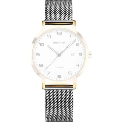 Bering PT-A18634S-BMCX Titanium band