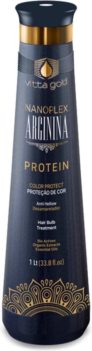 VittaGoldCosmetics - NanoPlex Protein/Keratine - Haarstyling - 1 Liter - Color protect
