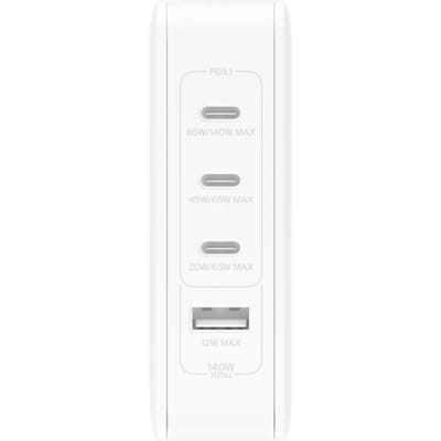 Belkin BoostCharge Pro power adapter - GaN technology - USB 3 x USB-C - 140 Watt