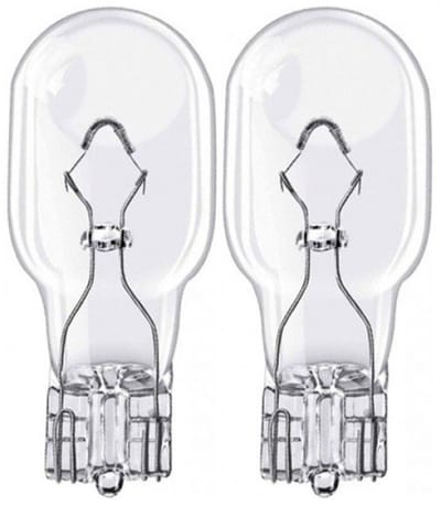 Glow W16W Tuinlamp T15 7W - 12V - Wedge Base - 15x36mm - Warm Wit