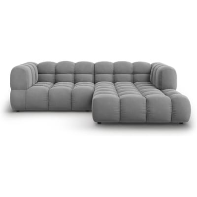 3-zits hoekbank Sky rechts velvet | Cosmopolitan Design