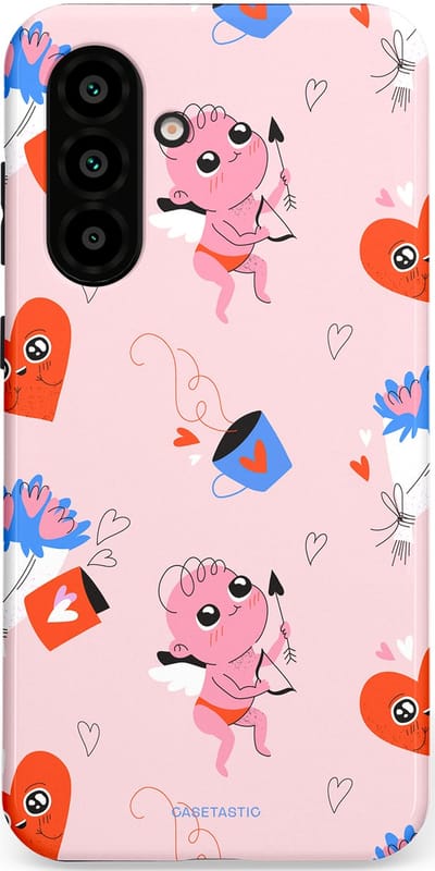 Casetastic Hoesje Geschikt voor Samsung A56 / A36 - Stijlvolle Beschermende Duo-layer Case - Cupido's Keuze