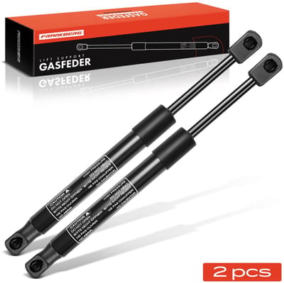 Frankberg 2x gasveer demper achterklep voor Peugeot 407 6C Coupé