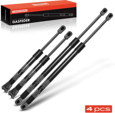 Frankberg 4x gasveer achterklep achterruit voor Nissan