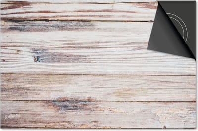 Inductie beschermer 60x60 - afdekplaat inductie mat - Dietrix Kookplaat beschermer - Exclusief - Hout en Boom - Lichtbruine latten horizontaal