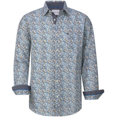 Babista herren Overhemd - 37/38 - lichtblauw - Plus Size