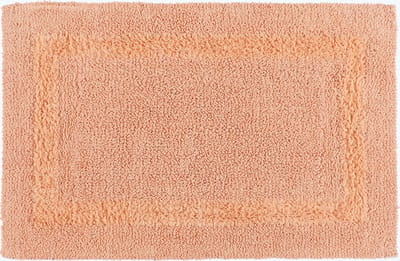 Homescapes badmat abrikoos 50x80 cm gemaakt van 100% katoen