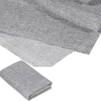 Luidsprekerdoek - Speaker Mesh - Luidspreker Reparatie - Akoestisch Transparant - 145 x 50 cm - Grijs