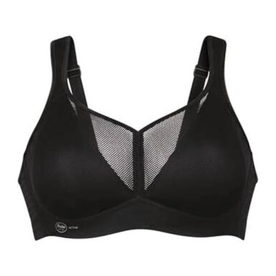 Anita - Air Control Deltapad sport bh zonder beugel – Zwart - 75B