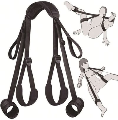 Bondage seksspeeltjes voor koppels voor nek tot pols, dij, sekssling en enkel, SM-kits, beperkingen voor set, bondageset, beperkingenset, seksspeeltjes voor beginners