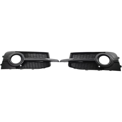 Cadres de phares antibrouillard pour pare-choc avant, 2 pièces, remplacement pour A1 noir