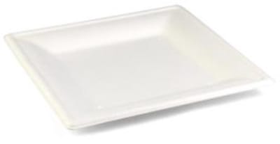 Senza suikerriet bord vierkant 200 x 200 x h16 mm krimp à 40 stuks