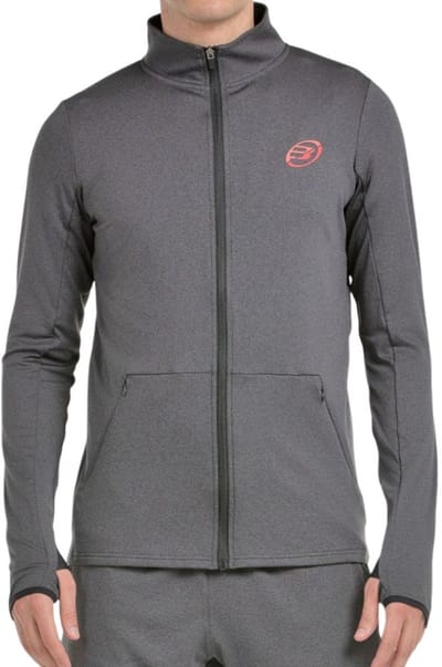 Bullpadel Sweatshirt Eridanu Heren Donkergrijs