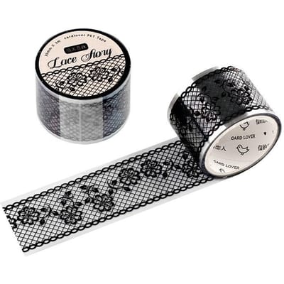 Washi Tape Kantpatroon Zelfklevende Tape Sticker Decoratieve Masking Tape DIY Knutsel Decoratieve Tape Voor Scrapbooking Decoratie D