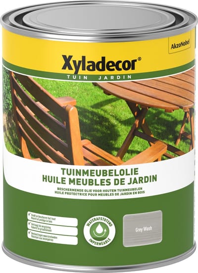 Xyladecor - Tuinmeubelolie - Grey Wash - 1 L