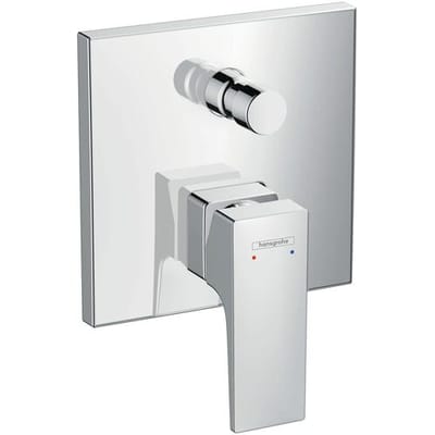 Hansgrohe Metropol Eengreeps badmengkraan - afbouwdeel - met rechte greep - hoogglans chroom