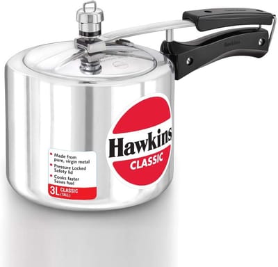 Snelkookpan - Druppan - Snel Koken - Veiligheidsventiel - 3 Liter - Zilverkleurig