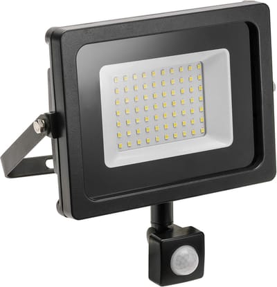 LED Schijnwerper met Bewegingssensor 50W 4000 Lumen - 220-240V IP65 120°