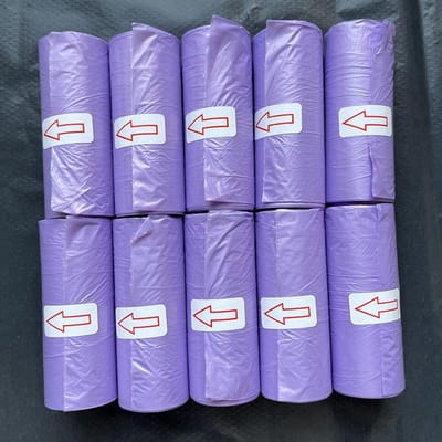 10 Rolls 150 Stuks Afbreekbaar Huisdier Afval Kak Zakken Hond Kat Opruimen Refill Vuilniszak Outdoor Thuis Schoon Refill vuilniszak