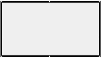 Projectorscherm - Projectiedoek Reflecterend - Thuisbioscoop Creëren - 4K Projectie Ondersteuning - 120 inch - Wit