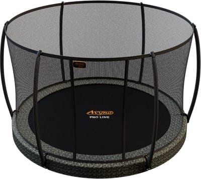 Avyna Pro-Line InGround trampoline 08 ø245 cm + Royal Class Veiligheidsnet – Camouflage