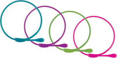 Braadsnoertjes Foodloop - Siliconen - Set van 4 stuks
