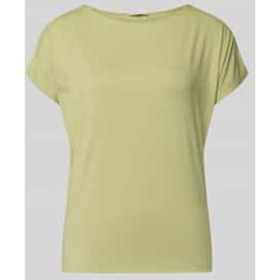 Zachte T-shirt in gemengde viscose met afhangende schouders voor vrouwen s.Oliver