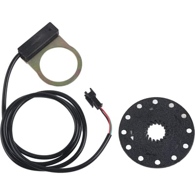 Elektrische fietspedaal 12 magneten E-bike PAS-systeemassistent Sensor Snelheidssensor gray