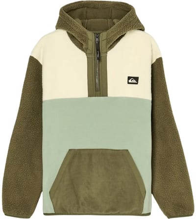Quiksilver Ocean View Mix Fleece Groen 14 Years Jongen