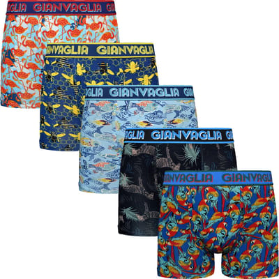 Heren Boxershorts Katoen - 5-Pack - Maat M | Heren Ondergoed