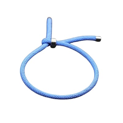 Livano Armband - Staal - Nep Zilver - Dames - Hemelsblauw