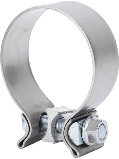 Dailygoods- Uitlaatklem 66,5mm - RVS Uitlaatpijp Connector - Vervanging voor 3er/5er/X3/X5 - Hoogwaardig Materiaal - Eenvoudige Installatie - Uitlaatpijpconnector