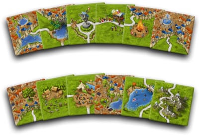 Carcassonne Mini Uitbreiding - 4 Seizoenen Zomer 999 Games