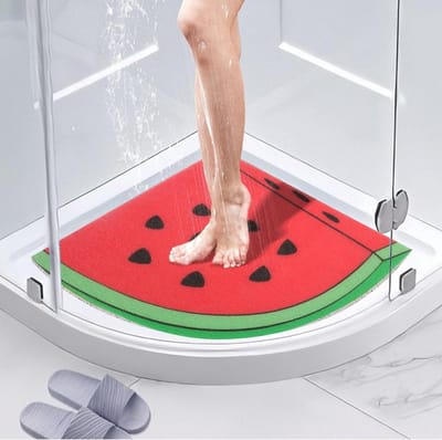 Hoekdouchemat 60 x 60 cm, Antislip Badmat, Wasbare en Schimmelbestendige Douchemats voor Binnen en Buiten Gebruik
