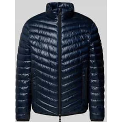 Regular fit gewatteerd jack met mesh details