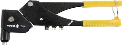 Vorel - Handmatige Nietmachine - Obrotowa Hoofd - Aluminium Korpus - Ergonomische Handvatten