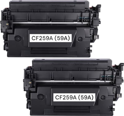 KATRIZ® Huismerk Toner CF259A (HP 59A) – 2-Pack – Met Chip – Voor HP LaserJet Pro M304, M404, MFP M428 – 2x 3000 Pagina’s – Compatible Alternatief